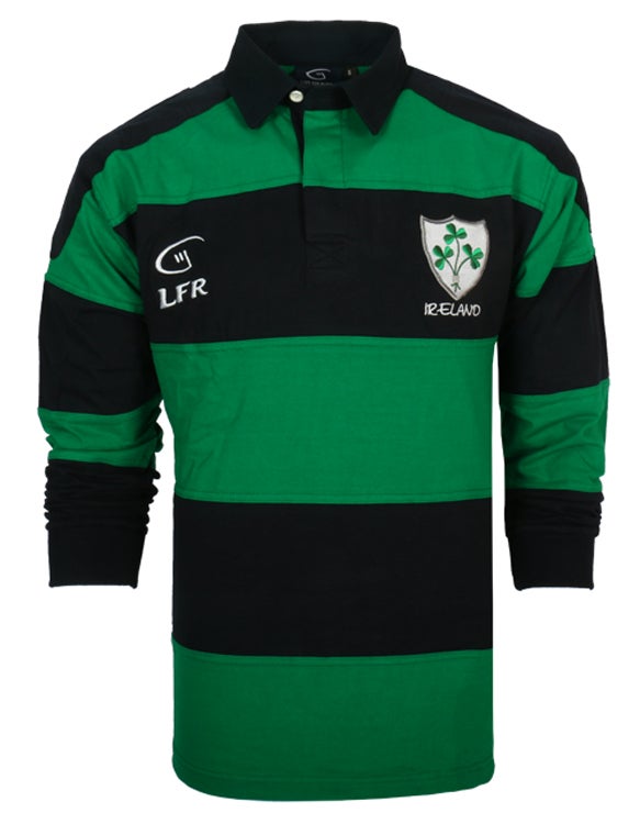Long Sleeve Striped Rugby Shirt | THE KERRY COTTAGE